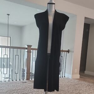 Magaschoni Black Knit Cardigan